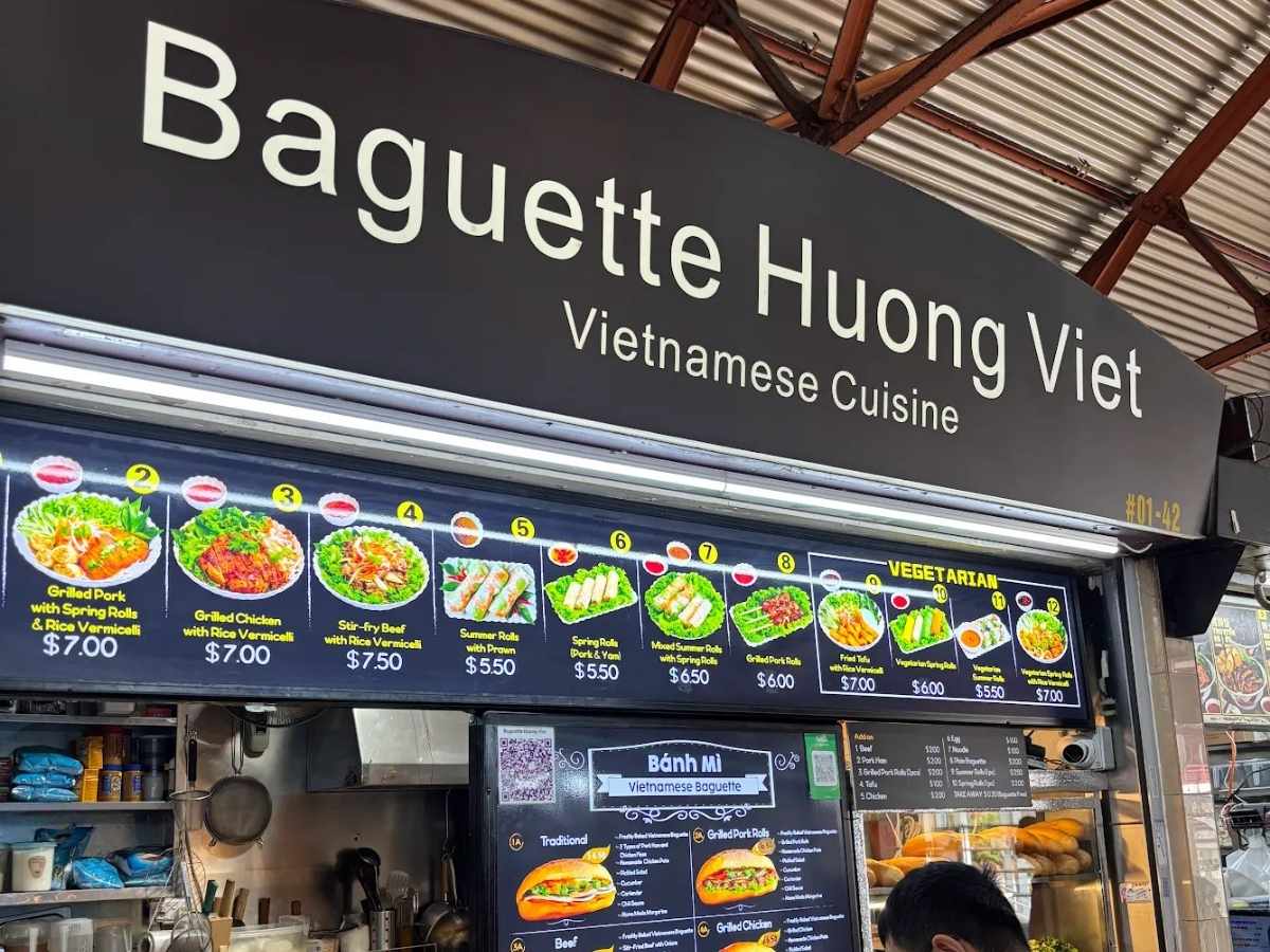 baguette huong viet - stall front