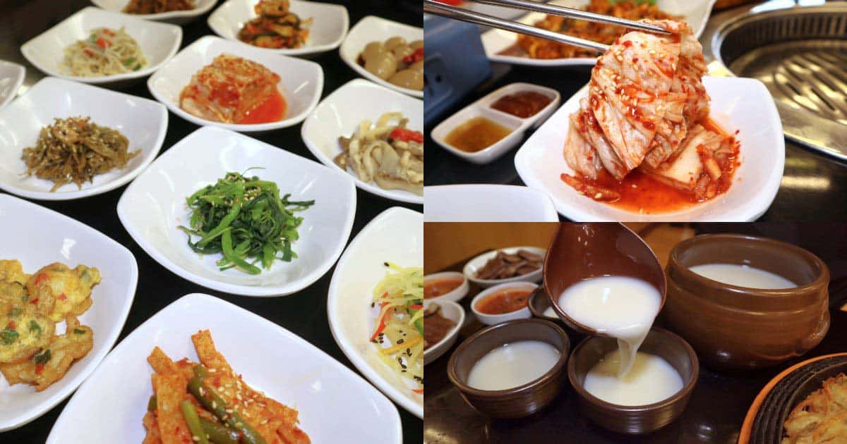 jbkoreanbbq3 jb korean bbq - banchan kimchi