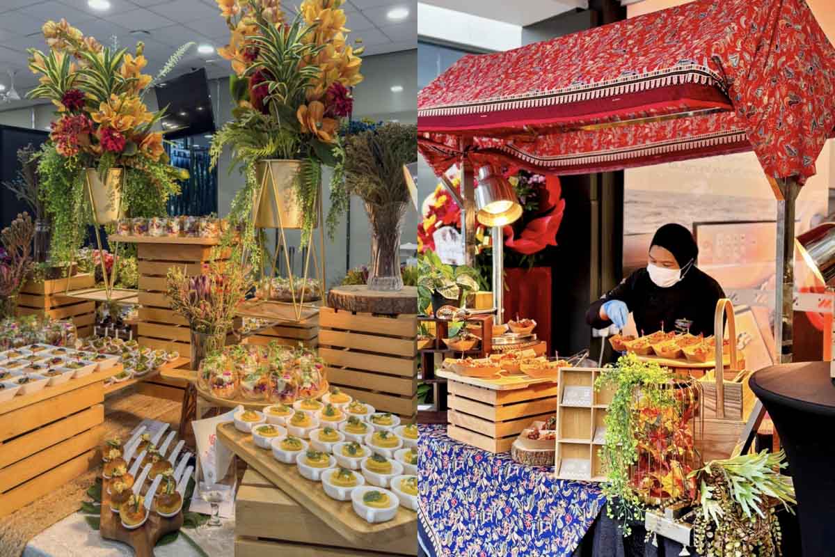 Wedding catering - Catering culture setup