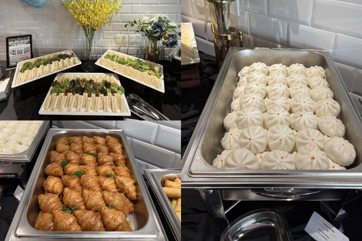 baby full month - charlie's catering food
