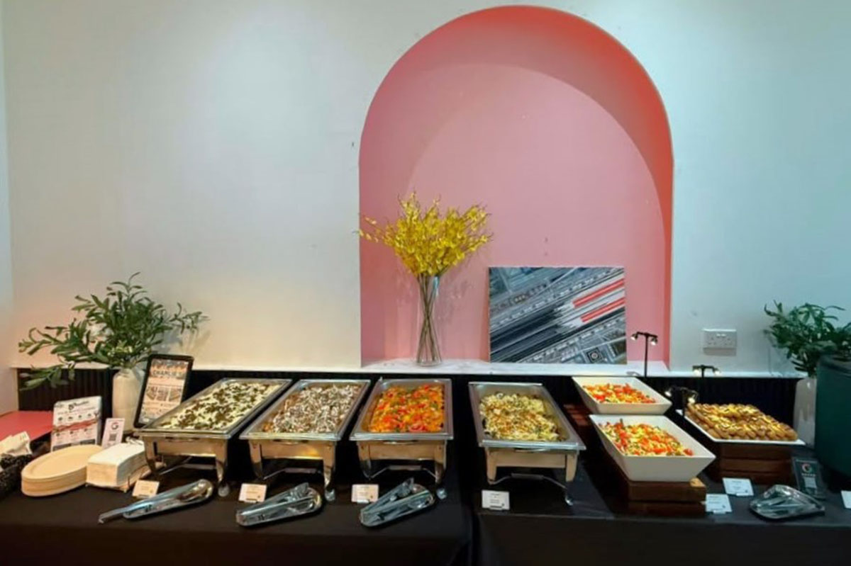 baby full month - charlie's catering setup