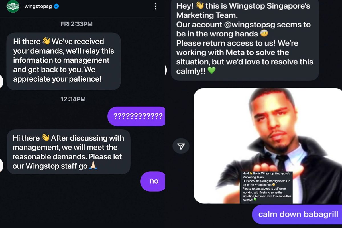 wingstop prank - chats