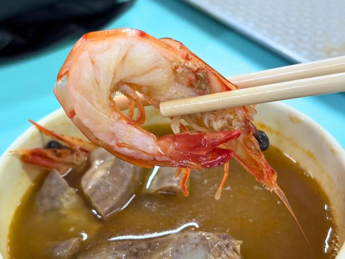 hong lim prawn noodles - prawn