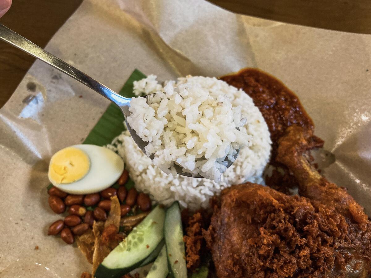 100 Years Nasi Lemak - Rice