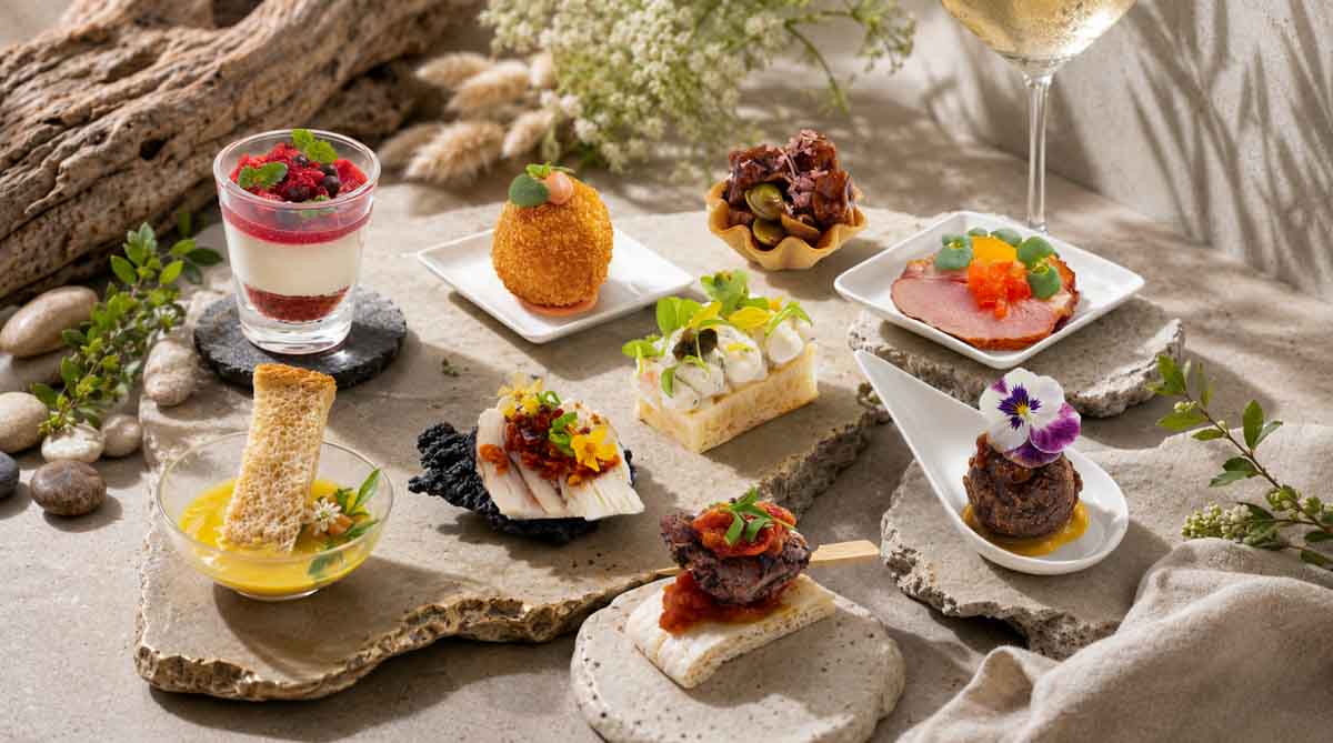 Wedding catering - tunglok weddings canape