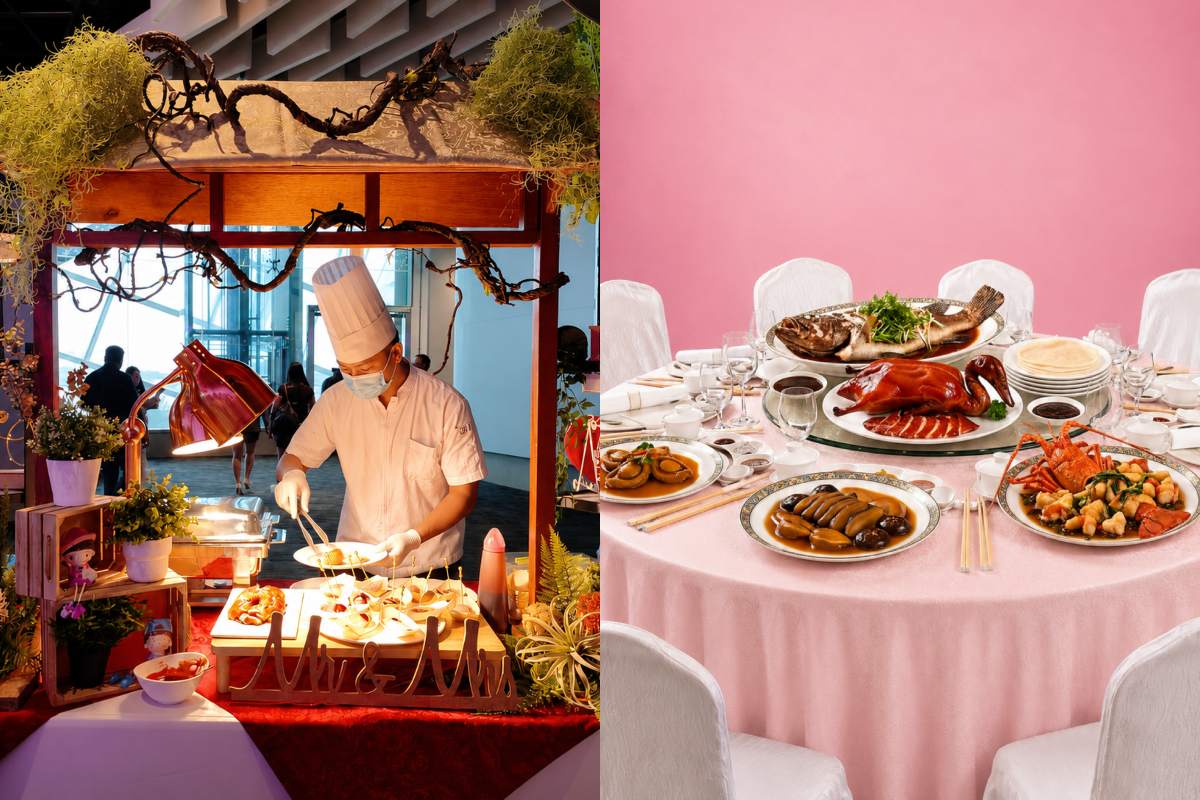 Wedding catering - tunglok weddings setup