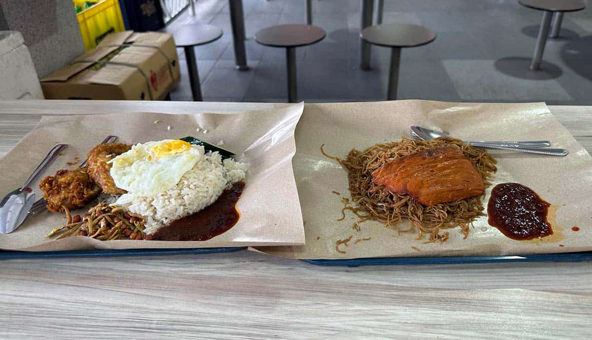 97 Nasi Lemak - dishes 97 Nasi Lemak - dishes
