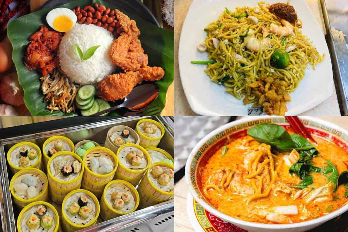 Dragon V Nanyang Cafe - food selections Dragon V Nanyang Cafe - food selections