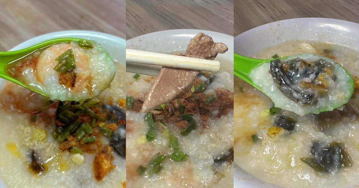 Freshly Made - congee ingredients Freshly Made - congee ingredients