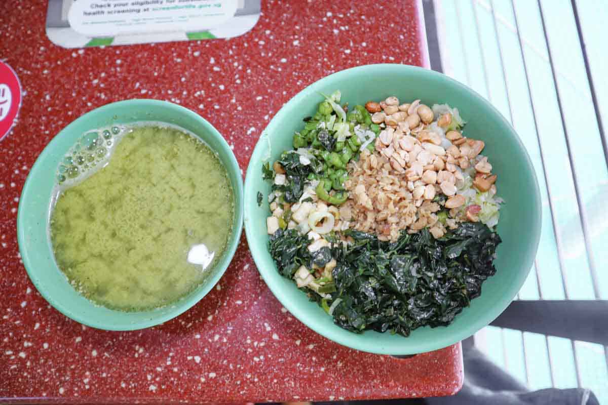 toapayohwestLF9 toa payoh west food guide - thunder tea rice closeup
