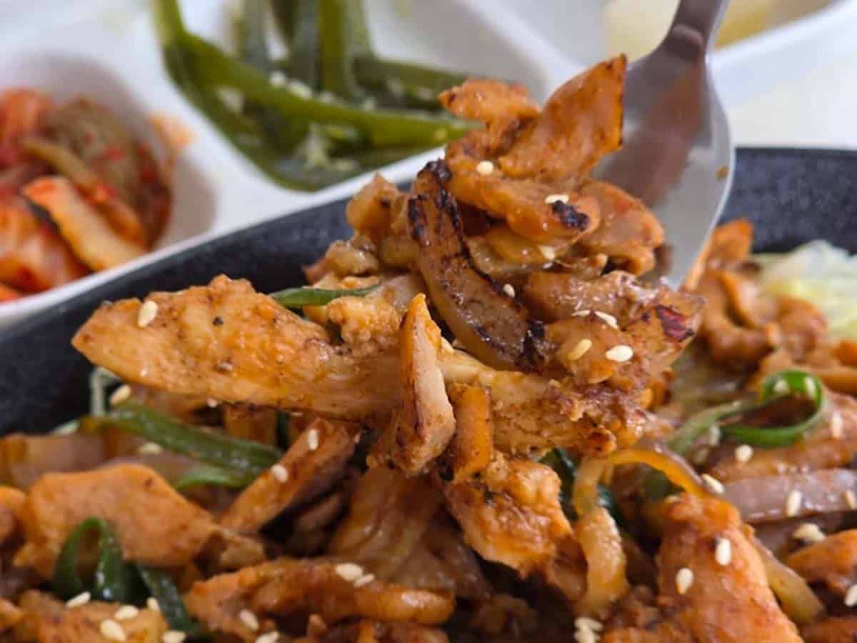 K-Dolsot - chicken teppan