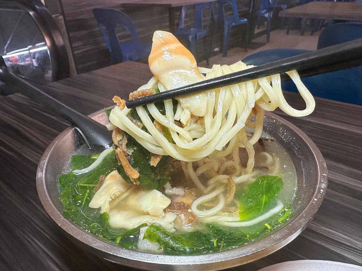 Poon Nah City - abalone clams hand made yu mee