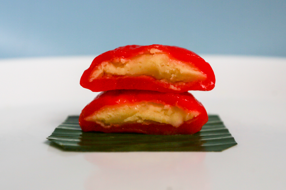 ji xiang confectionery - sweet bean ang ku kueh