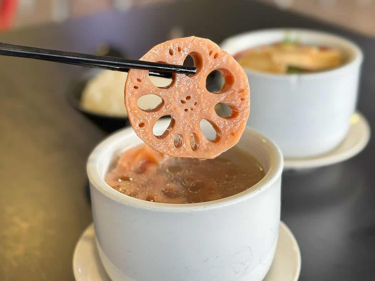 Ah Yi Lao Huo Tang - Lotus Root Peanut Pork Ribs Soup 4