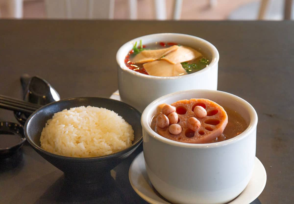 Ah Yi Lao Huo Tang - all dishes