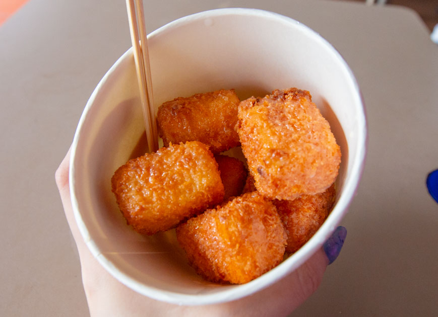 Bedok Pasar Malam - Fried Milk Bedok Pasar Malam - Fried Milk
