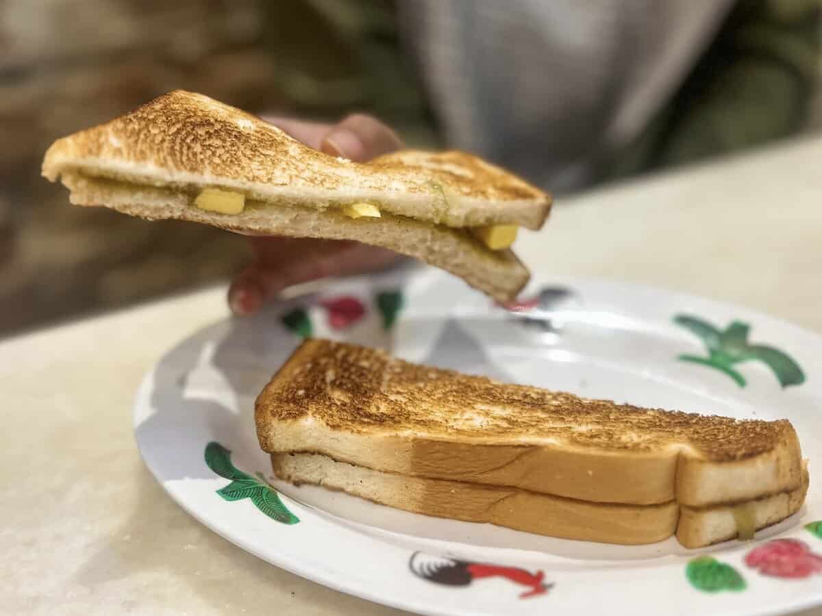 Ho Kow Hainan Kopitiam - Butter Kaya Toast