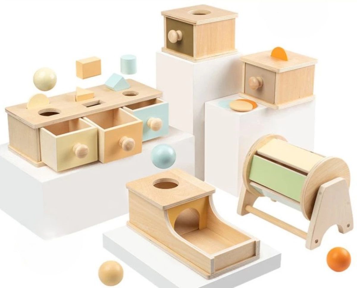 STEM & Montessori Toys - Montessori Coin Box
