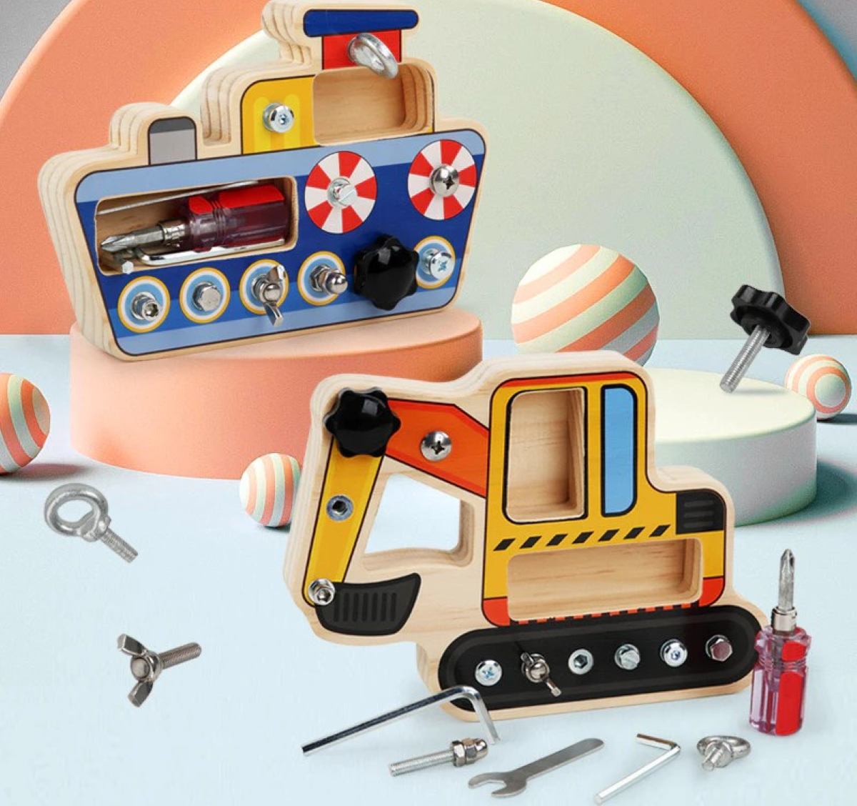 STEM & Montessori Toys - Montessori screwdriver