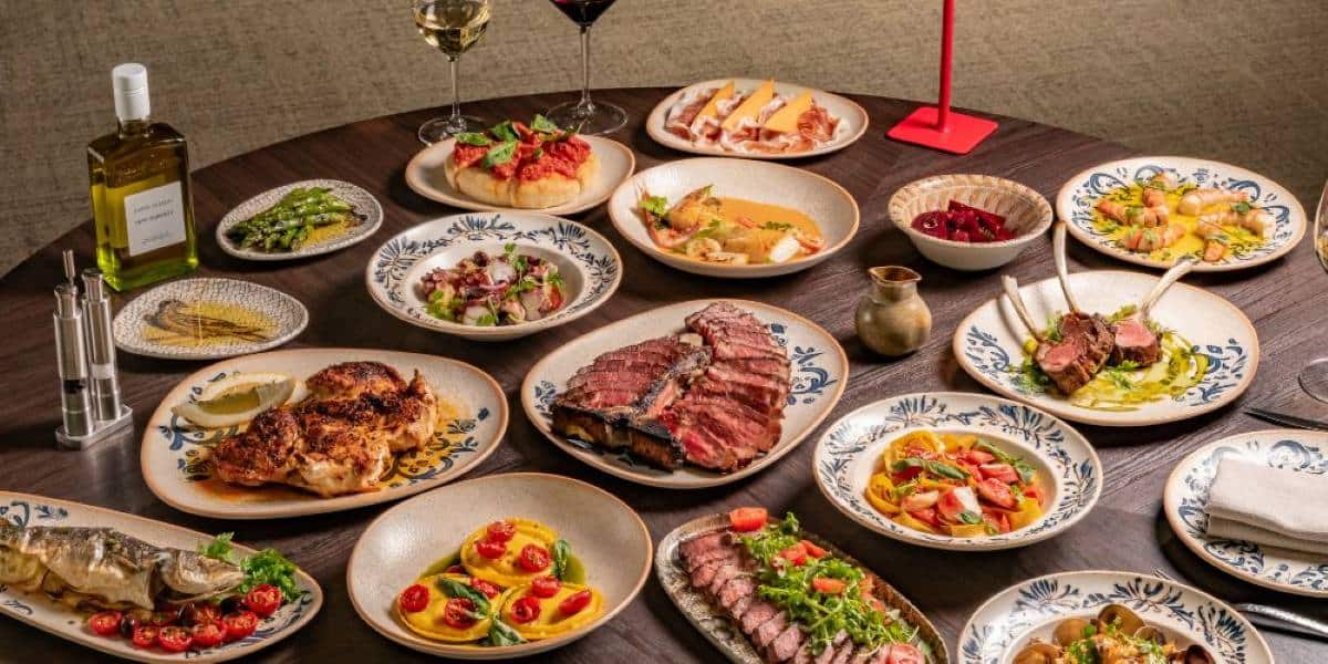 zafferano1 zafferano - group shot of dishes