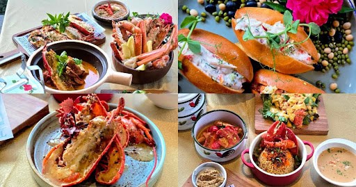 lobsterfest - collage of lobster dishes