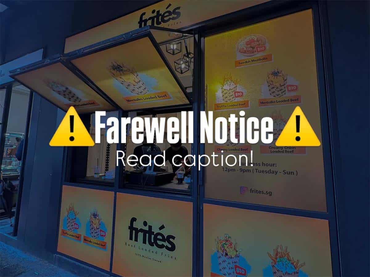 frités1 frités closing - IG announcement post