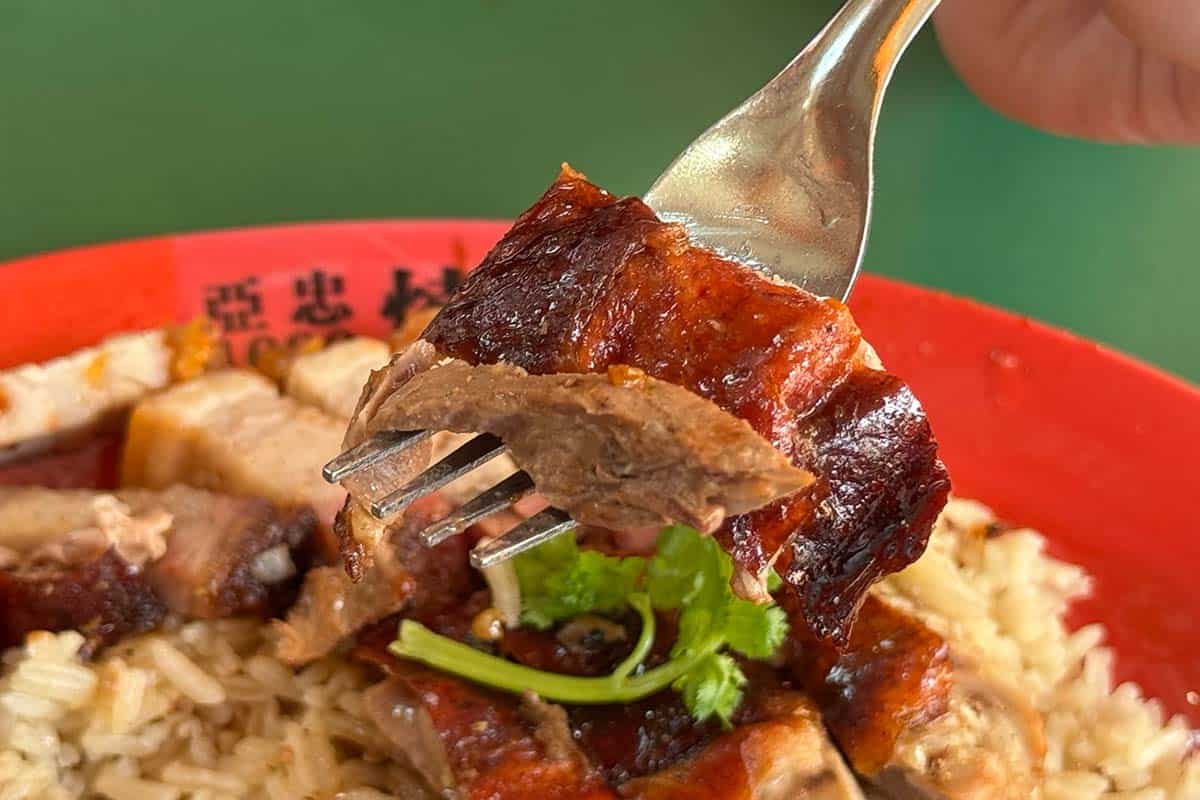 maxwell roast meat showdown - ah zhong roast duck