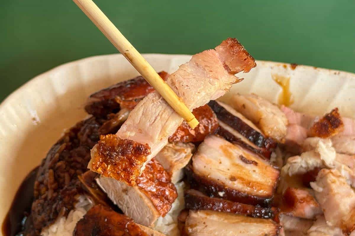 maxwell roast meat showdown - fu shun roast pork