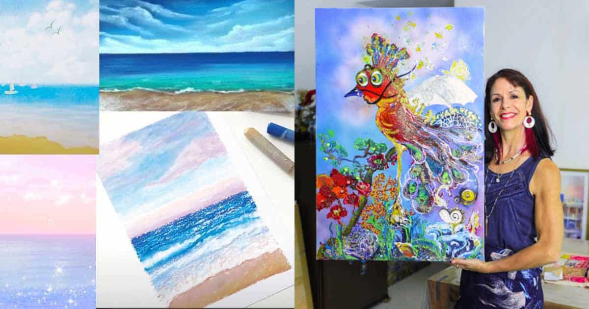 Ocean - Pastel Art