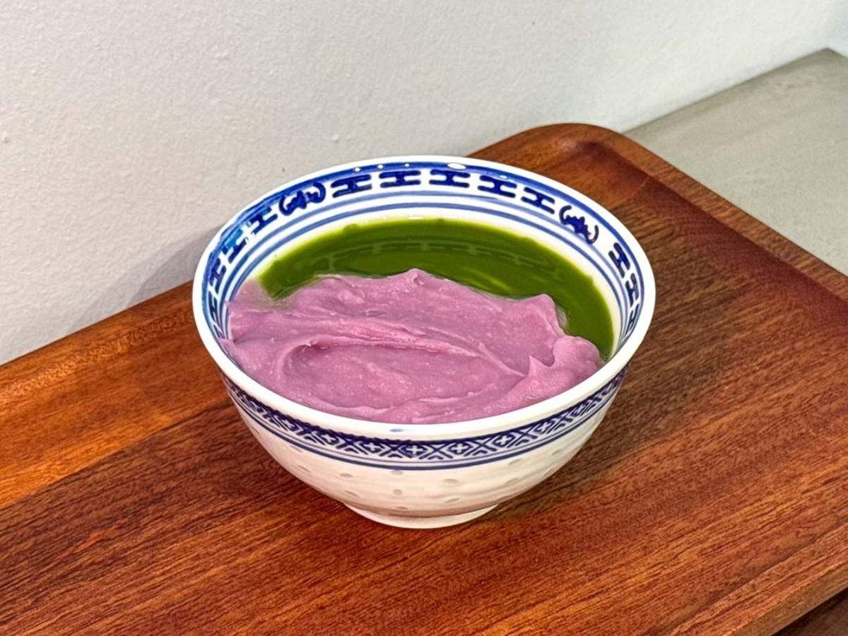 meeting you - matcha taro