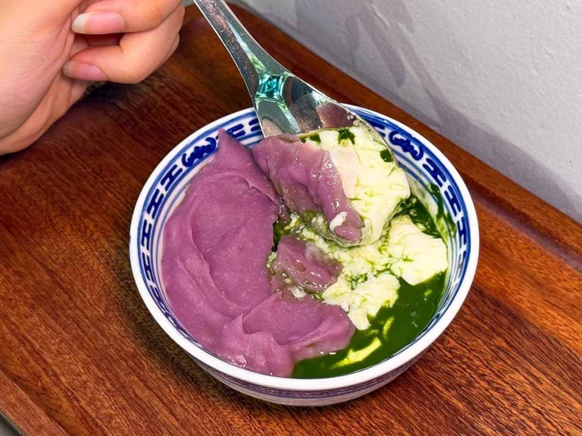 meeting you - matcha taro