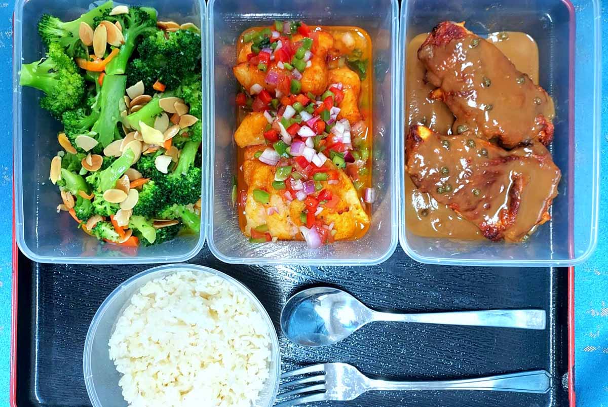 tingkat - lagun sari menu closeup