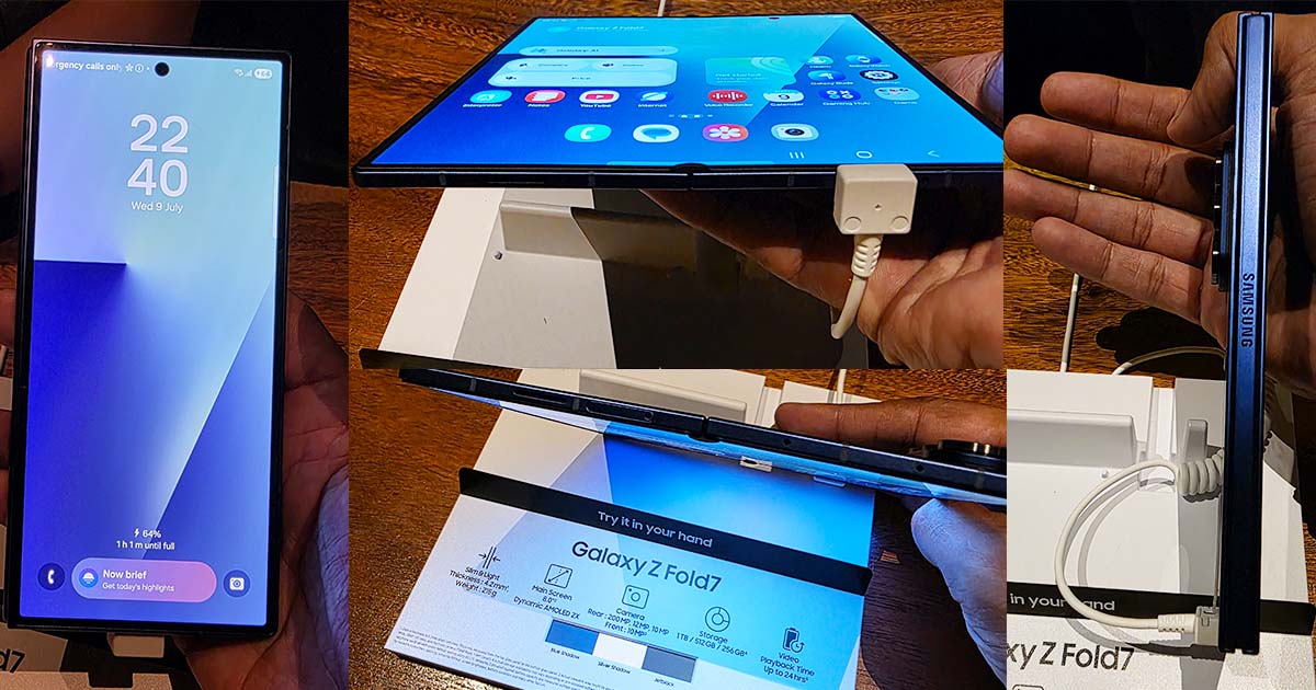 Samsung Galaxy Unpacked 2025 Fold 7 collage 2 Samsung Galaxy Unpacked 2025 Fold 7 collage 2