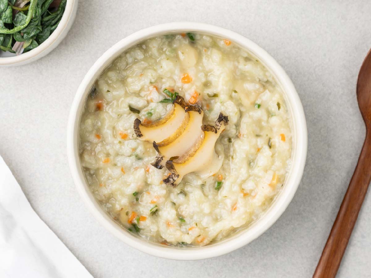 jeonnam food festival - abalone porridge