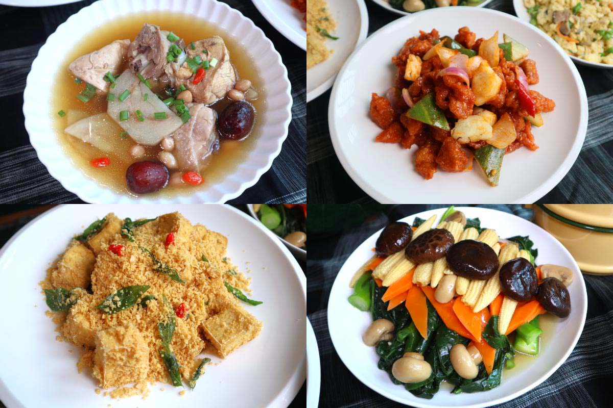 tingkat - Kim Paradise dishes