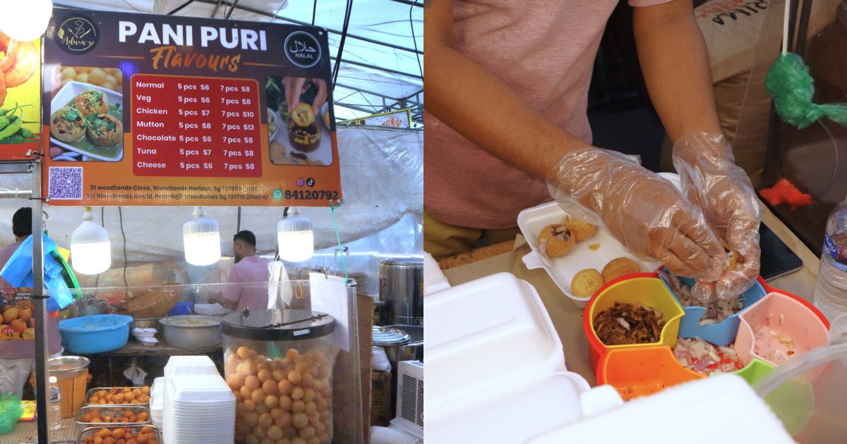 hougangpasarmalam25-7 hougang pasar malam - pani puri stall