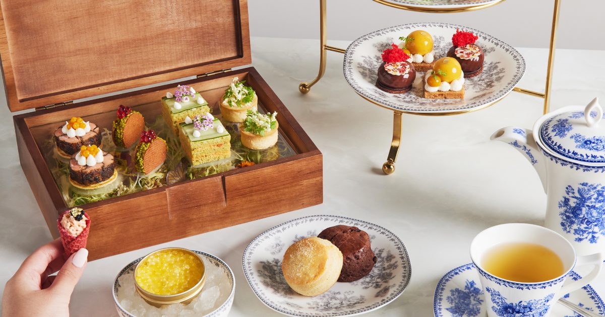 stregis2 stregis - afternoon tea set