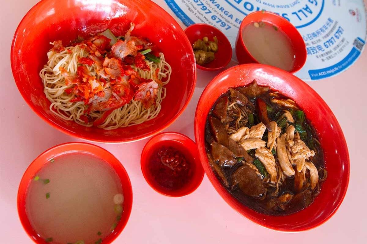 Xing Ji Wanton Mee all dishes