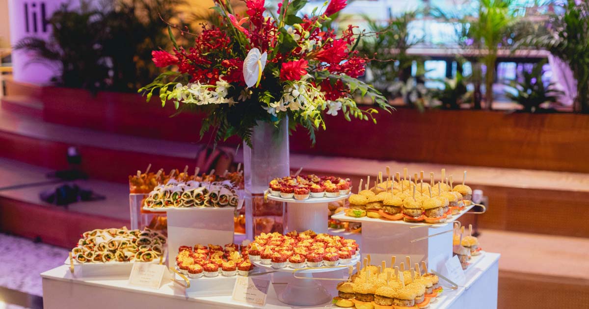 best canapes - the plattering co. setup 2
