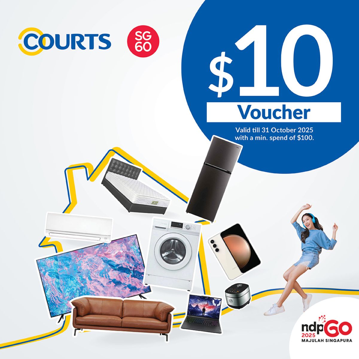 Best SG60 Lifestyle Deal - Courts