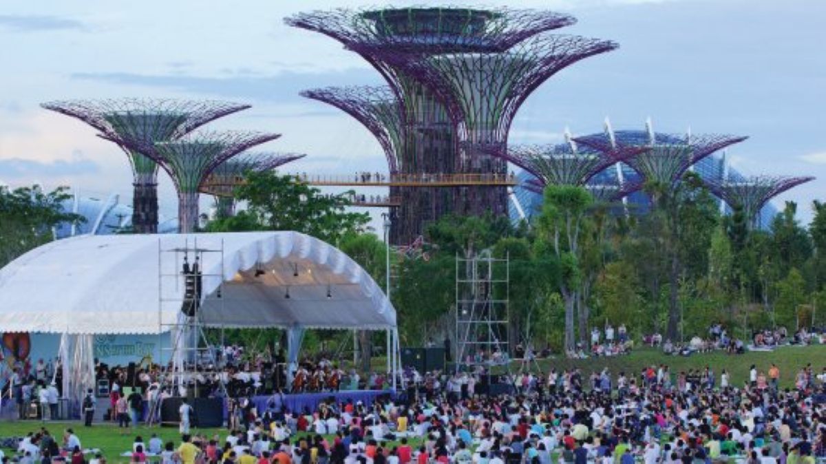 Where to Catch NDP Fireworks - The Meadow