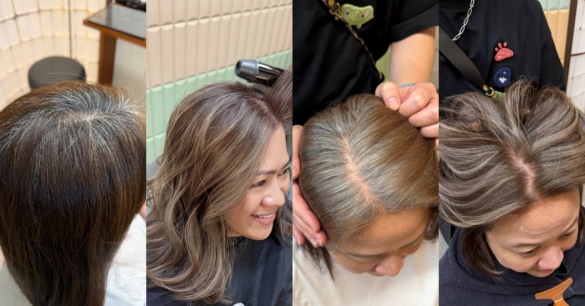 Grey Hair Blending at Chez Vous: Private Space