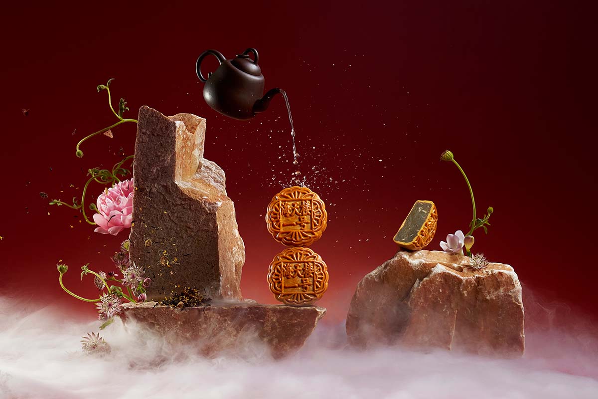 mooncake 2025 - tea w melon seeds