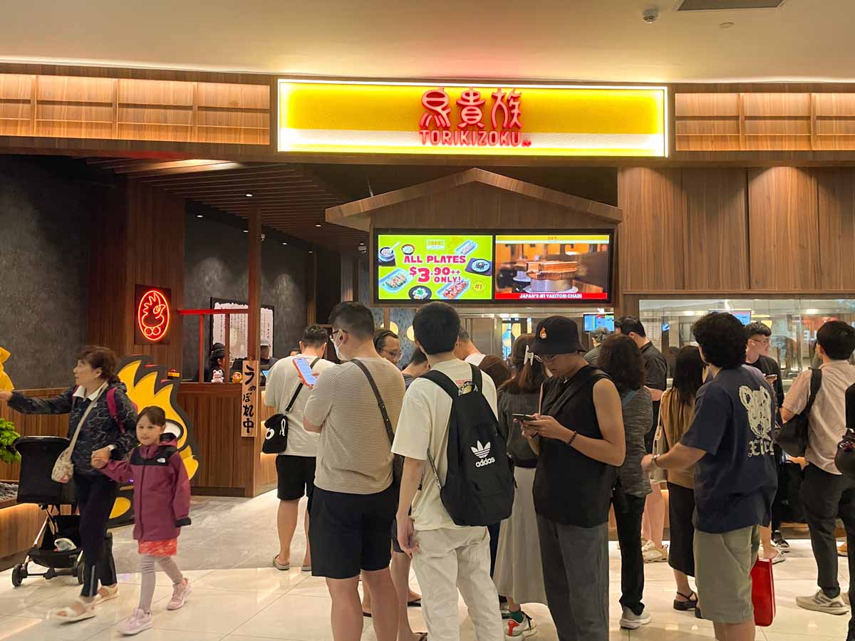 vivocity - torikizoku store