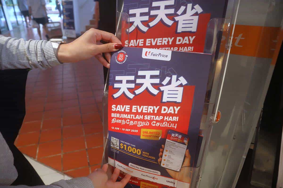 FairPrice Save - collect booklet