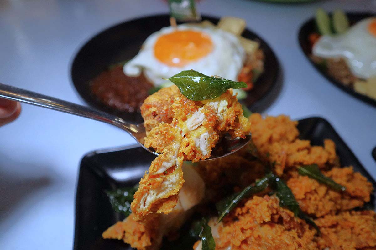 together nasi lemak - chicken 