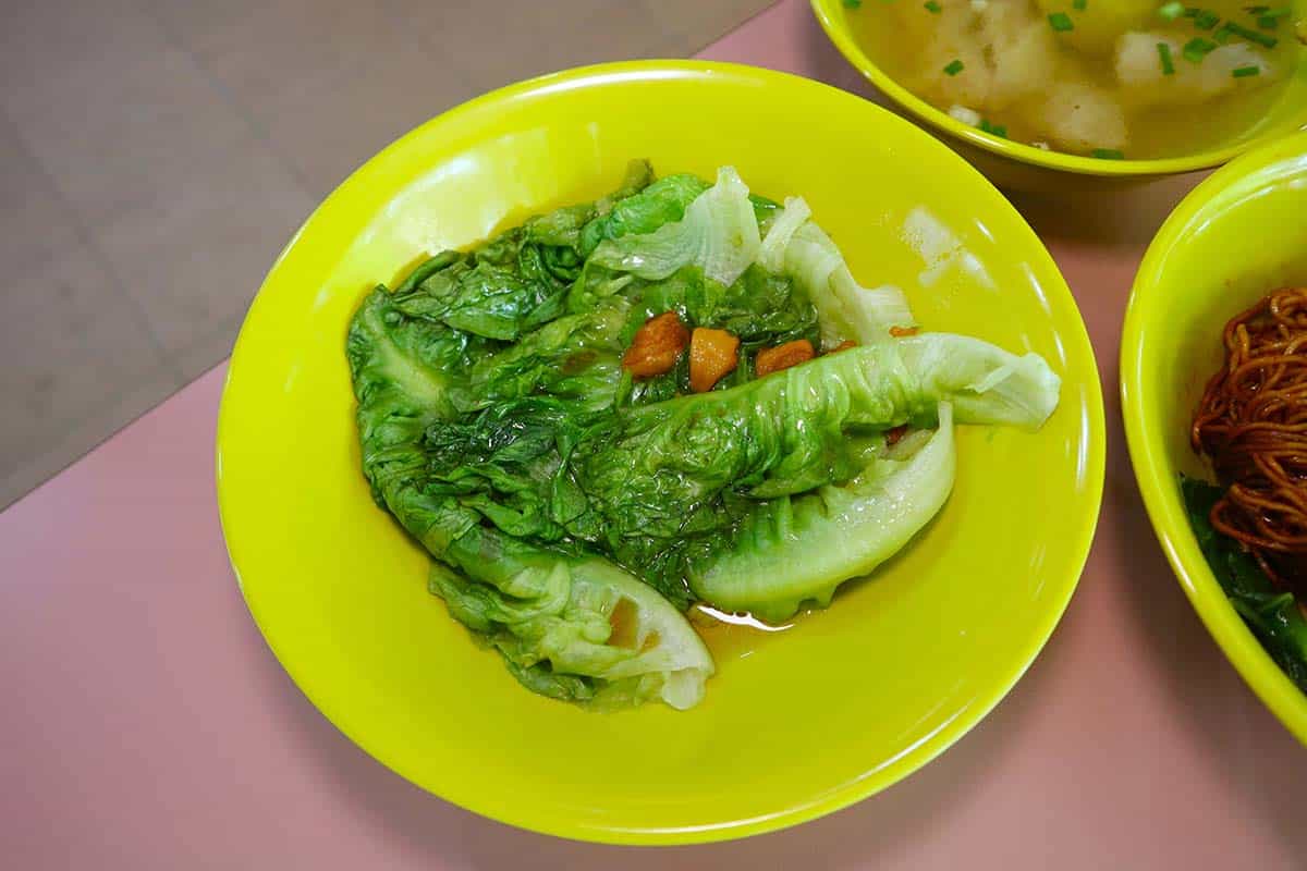 ah piaw noodles - veggie