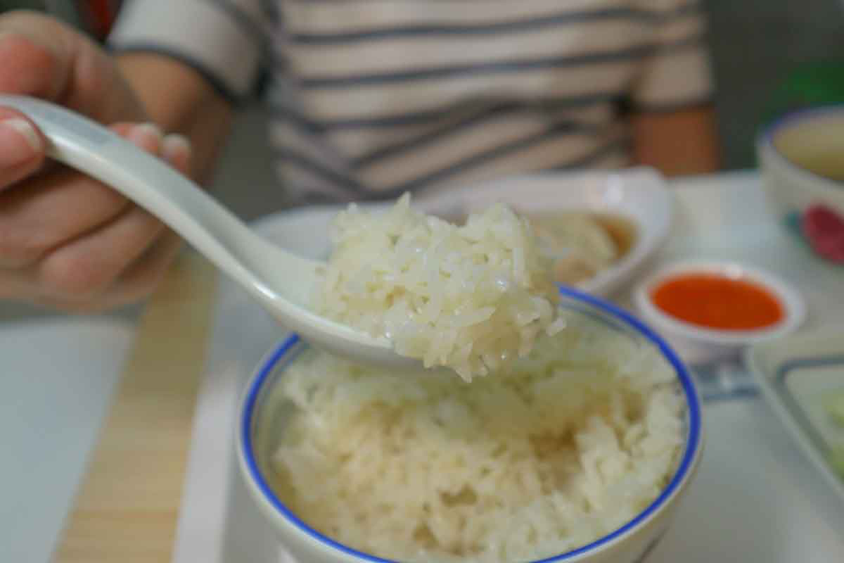 Chef Lai's Cafe - chicken rice closeup