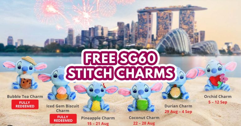 OCBC Free SG60 Stitch charms - featured image