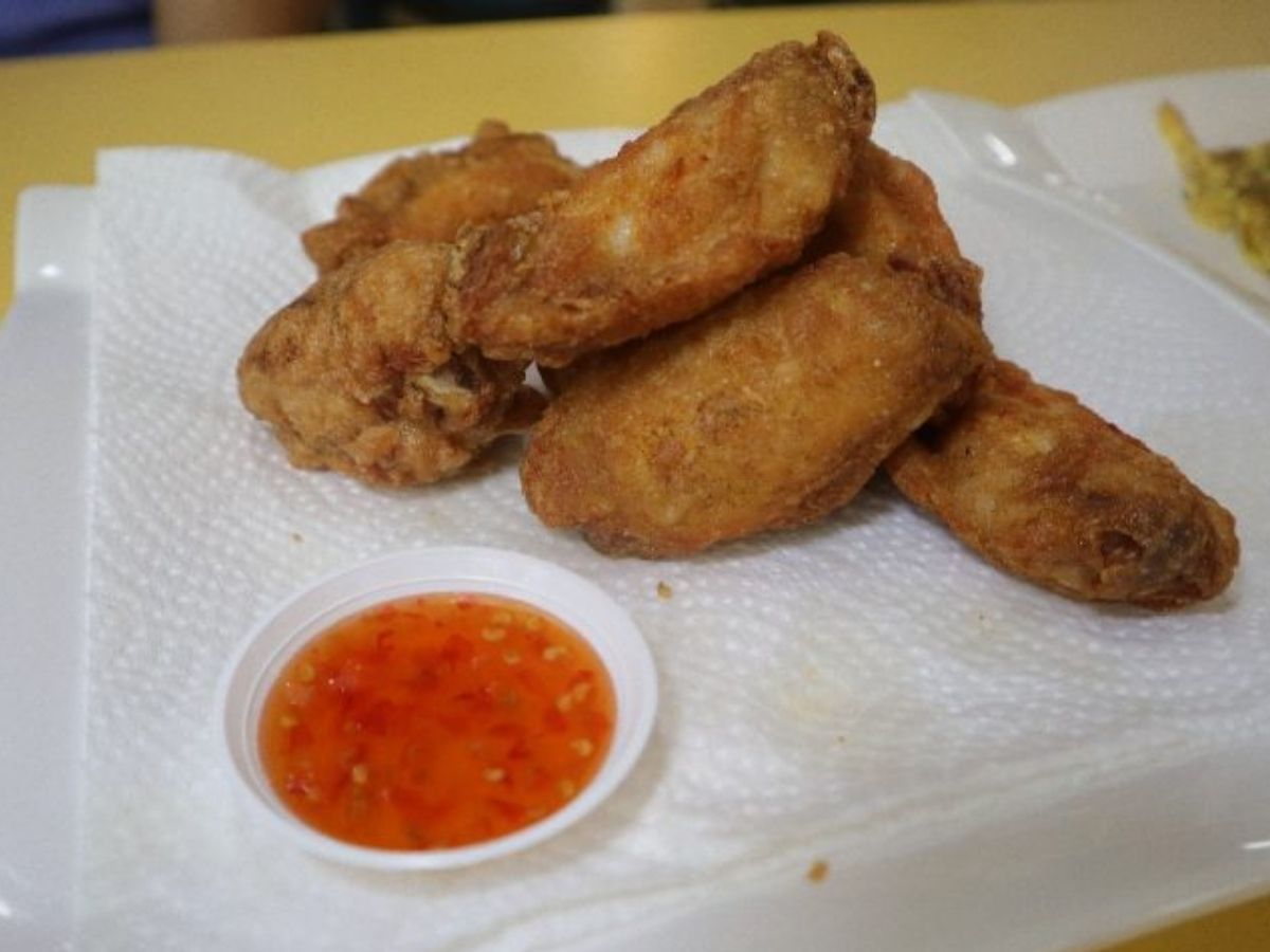 Poh Preserved Veg Hor Fun - prawn paste chicken